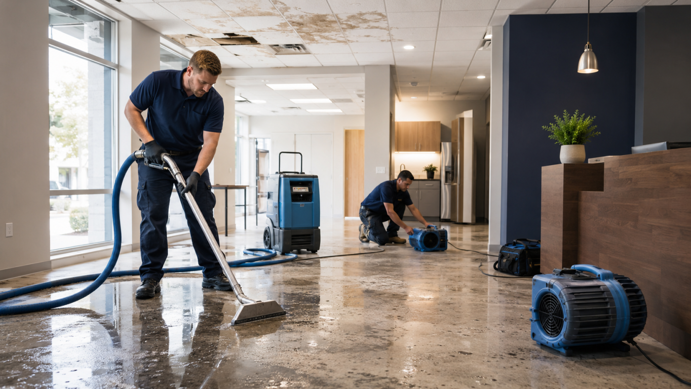 Commercial Water Damage Restoration Raleigh NC